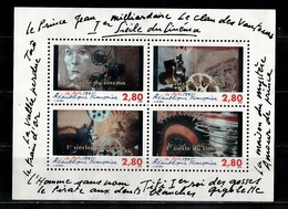 France 1995 : Bloc Feuillet N°17 - Timbres Yvert & Tellier N° 2919 à 2922. - Afgestempeld