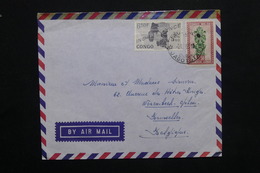 CONGO - Enveloppe De Jadotville En 1963 Pour Bruxelles , Affranchissement Plaisant - L 25106 - Other & Unclassified