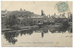 Environs De Dreux - L'église, Le Château Et L'Usine De Sorel - Sorel-Moussel