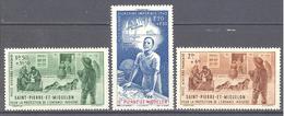 Saint Pierre Et Miquelon: Yvert N° A 1/3**; MNH - Unused Stamps