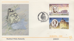 Enveloppe  FDC  1er  Jour   JERSEY   EUROPA    1985 - 1985