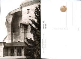 587386,Foto Ak Goetheanum Dornach Teilansicht Fassade Switzerland - Dornach