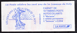 France 1511  Carnet Semeuse De Roty Non Plié  Neuf ** TB MNH  Sin Charnela Faciale 8.9 - Modernes : 1959-...