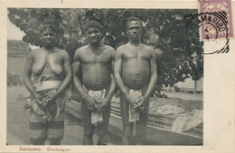 Suriname Boschnegers Nude Men And Woman   Stamped Paramaribo Not Postally Used  Edit Klein No 29 - Suriname