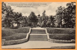 Greensboro NC 1908 Postcard - Greensboro