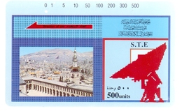 Syria Phonecards Used The S.T.E 500 Units - Syria