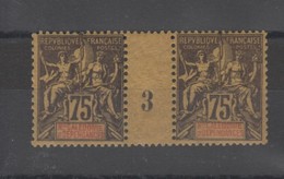 Nouvelle- Calédonie_( 1893)  Millésimes N°46  (neuf ) - Unused Stamps