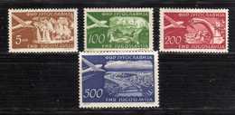 1951 - Yugoslavia - Sc. C 50 - C 53 - MNH - YU- 304 - 02 - Posta Aerea