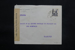 ESPAGNE - Enveloppe De Cadix Pour La Belgique En 1938 Avec Contrôle Postal Militaire - L 25302 - Republikeinse Censuur