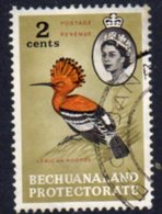 Bechuanaland Protectorate  QEII 1961 Definitives, 2c Hoopoe Bird Value, Used, SG 169 (BA2) - 1885-1964 Bechuanaland Protettorato