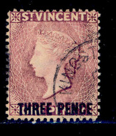 ! ! St. Vicent - 1897 Queen Victoria - Scott 60 - Used (k003) - St.Vincent (...-1979)