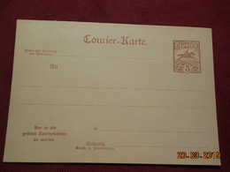 Entier Postal De Poste Privée Neuf - Postes Privées & Locales