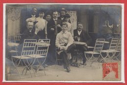 COMMERCE --  CARTE PHOTO - RARE - Café - - Cafes