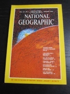 NATIONAL GEOGRAPHIC Vol. 157, N°1 1980 :  Voyageur Views Jupiter - Geografía