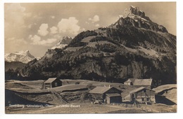 SEELISBERG Alp Hütten Urirotstock Ober- U. Nieder-Bauen - Bauen