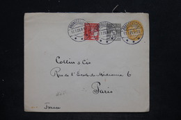 DANEMARK - Entier Postal + Complément De Brondersiev En 1929 Pour Paris - L 25658 - Interi Postali