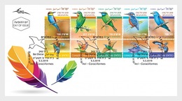 Israel - Postfris / MNH - FDC Vogels 2019 - Ongebruikt (met Tabs)