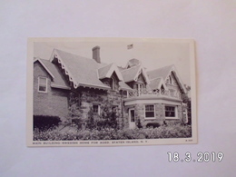 New York. - Main Building- Swedish Home For Aged. Staten Island. - Staten Island