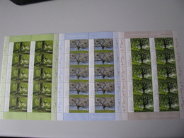 2980 - 2981 - 2982  WOFA  Blühende Bäume,  10 Er Bogen - 2011-2020
