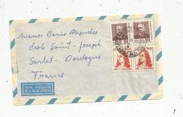 Lettre, BRESIL , BRASIL , S. PAULO ,  Sao Paulo , 4 Timbres ,1968 - Brieven En Documenten