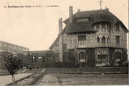 91. CPA. BRETIGNY SUR ORGE. Maison Bourgeoise Les Sorbiers.  1928. - Bretigny Sur Orge