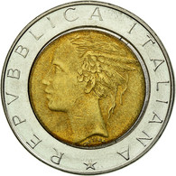 Monnaie, Italie, 500 Lire, 1988, Rome, TTB+, Bi-Metallic, KM:111 - 500 Lire