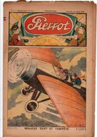 Pierrot N°4 Malgré Vent Et Tempête - La Catapulte Allemande Heinkel - Le Secret De Barn Le Trappeur De 1932 - Pierrot