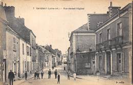 44-SAVENAY- RUE DEVANT L'EGLISE - Savenay