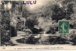 DEPT 95 : édit. E L D N° 54 : Saint Leu Taverny Château De La Chaumette Vue De La Pièce D Eau - Guiry En Vexin