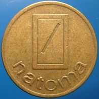 KB306-2 - NATOMA Ned. Automaten Mij - Den Haag - B 20.0mm - Koffie Machine Penning - Coffee Machine Token - Professionals/Firms