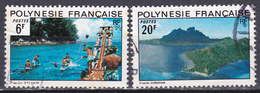 Polynésie Paysages  N°99-102 Oblitéré - Oblitérés
