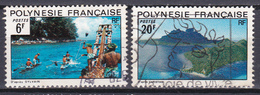 Polynésie Paysages  N°99-102 Oblitéré - Gebruikt