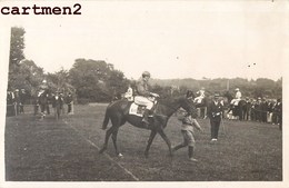 CARTE PHOTO : CHEVAL DE COURSE HIPPODROME HIPPISME HORSE JOCKEY SPORT HIPPIQUE - Hippisme