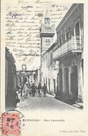 Tébessa - Rue Caracalla - Edition F. Soler, Tunis - Carte Dos Simple - Tebessa