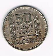 -&  ALGERIE  50 FRANCS  1949 - Algeria