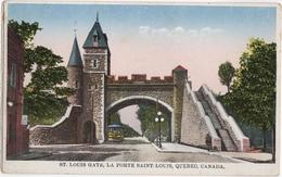 St. Louis Gate - La Porte Saint Louis, Quebec, Canada - & Tram - Québec - Les Rivières