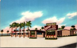 Florida Panama City Resort Hotel Court 1958 - Panama City