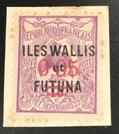 1922 Essai De Surcharge Yv. 29 UNIQUE ! Signé Scheller (Iles Wallis Et Futuna Colonies Françaises French Colonies - Unused Stamps