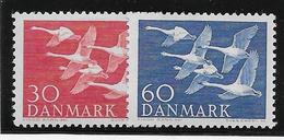 Danemark N°372/373 - Oiseaux - Neuf * Avec Charnière - TB - Neufs