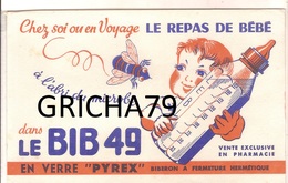 BUVARD - LE BIB 49 EN VERRE PYREX - Kids