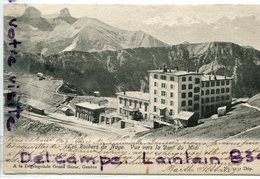 Vaud - Les Rochers De Naye - Vu Vers La Dent Du Midi, Précurseur, écrite, épaisse, TBE, Scans. - Roche