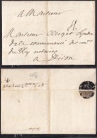 France 1698 - Lettre Avec Courrier Notarial 03/05/1698 De Paris Pour Dijon Taxe "4" (7G34626)DC2607 - ....-1700: Precursors