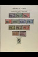 1952-1984 EXTENSIVE MINT / NHM COLLECTION  Of Complete Sets Presented On Album Pages, Often Duplicated With A Fine Mint  - Tristan Da Cunha