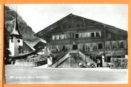 FR046, Gsteig, Hôtel Bären, 4878,circulée 1954 Trou De Punaise - Gsteig Bei Gstaad