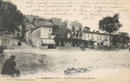 LAUZERTE ROND-POINT DU FAUBOURG DAURIAC 82 TARN-ET-GARONNE - Lauzerte
