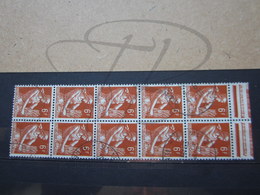 VEND BEAUX TIMBRES DE FRANCE N° 1115 EN BLOC DE 10 , OBLITERATIONS " ST-MALO " !!! - 1957-1959 Oogst