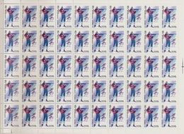 RUSSIE & URSS CCCP 1980  Jeux Olympiques De Calgary, Canada, En Feuille X 50 Timbres YT N° 5474 Neufs** - Full Sheets