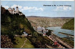 Allemagne - RHENANIE PALATINAT - OBERWESEL - A. Rh M Ruine Schönburg - Oberwesel