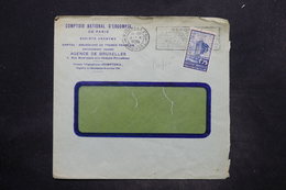 BELGIQUE - Perforé Sur Enveloppe Commerciale De Bruxelles En 1935 - L 25874 - 1934-51