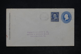 ETATS UNIS - Entier Postal Commerciale De Chicago Pour Philadelphia En 1895 - L 25930 - ...-1900